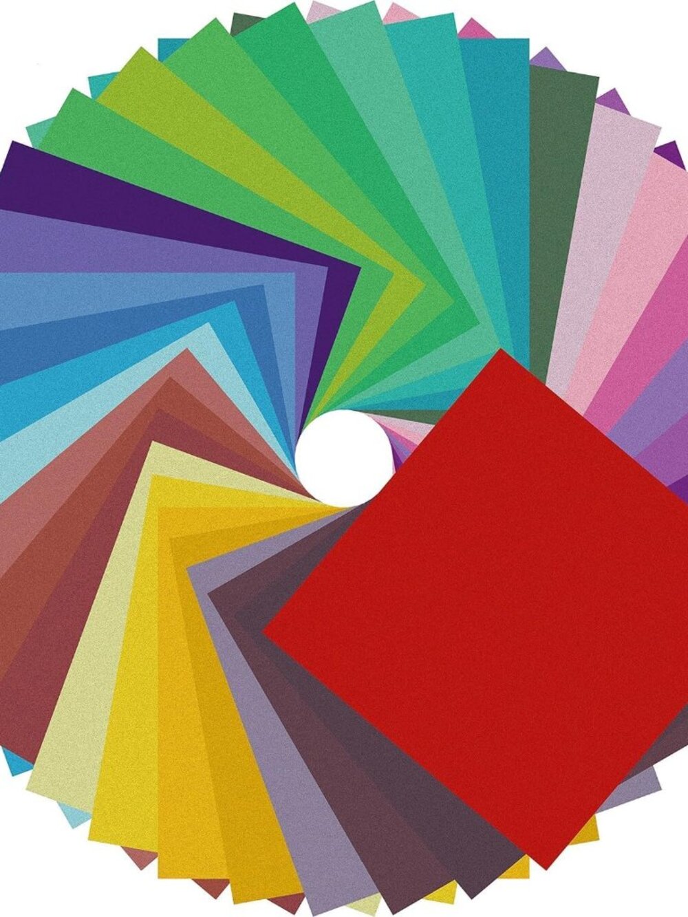 Origami Paper 200 Sheets 6 x 6 Inch Double Sided Colored Craft Paper